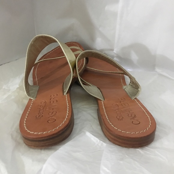 Il Sandalo for Cashmere gold toe ring sandals - Picture 4 of 8